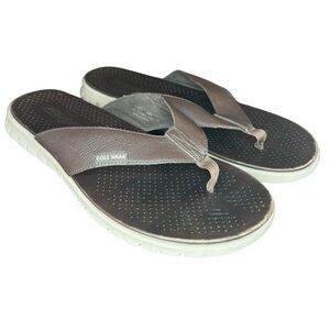 Cole Haan Zerogrand Leather Sandal Mens Size 10 Brown